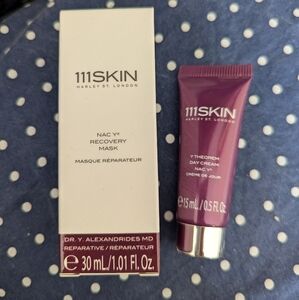 111skin recovery mask and day crean